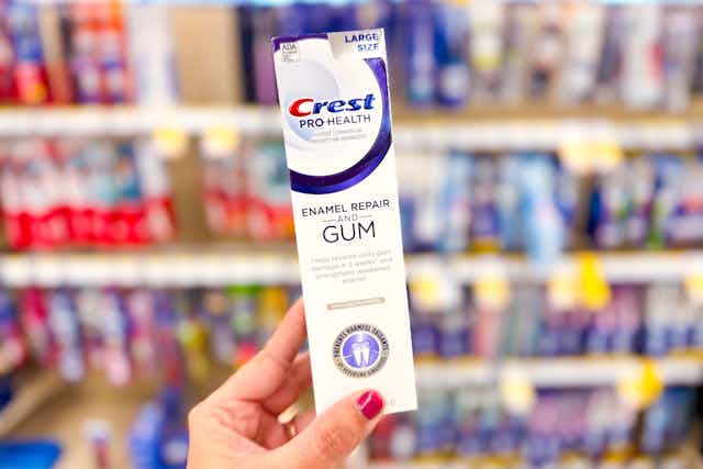 Premium Crest Toothpaste, $0.49 at Walgreens card image