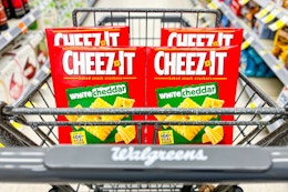 Cheez-It Crackers, Only $1.67 per Box at Walgreens card image