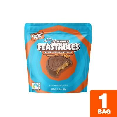 2 Feastables Peanut Butter Cups Bags