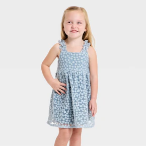 Cat & Jack Toddler Embroidered Dress