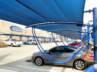 vacuums at bluewave express car wash