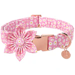 Dog Collar with Flower