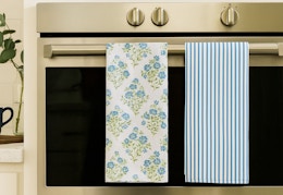 100% Cotton Tea Towel Set, Just $8.97 at The Home Depot card image