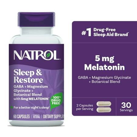 Natrol Sleep & Restore Capsules