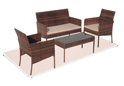 Rattan Patio Furniture Set