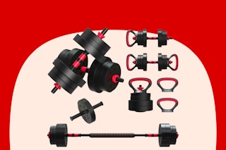 Walmart adjustable dumbbell set