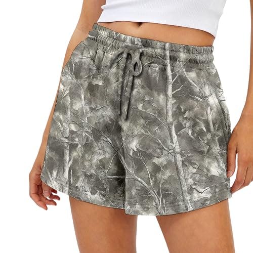Women's Camo Sweat Shorts