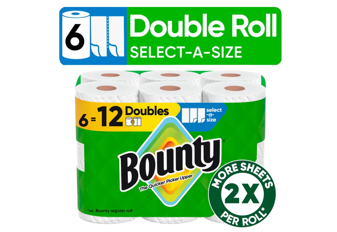 Bounty Paper Towels Pack