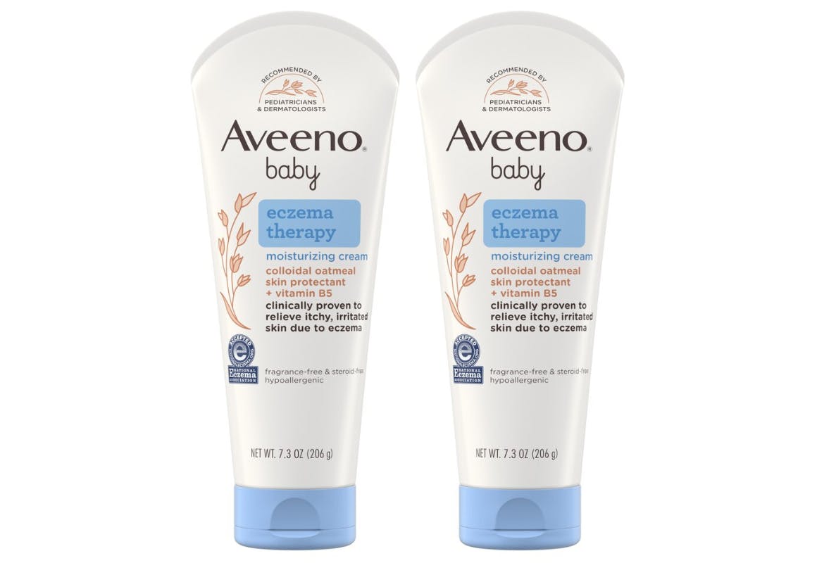 2 Aveeno Baby Eczema Creams