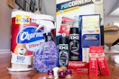 a big haul of items from walmart