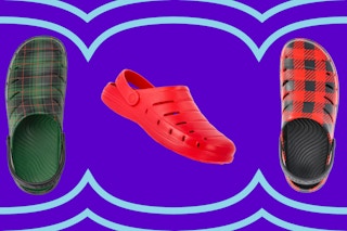 Target Rugged Shark men's holiday clogs