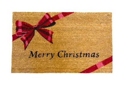 Rubber-Cal Holiday Doormat