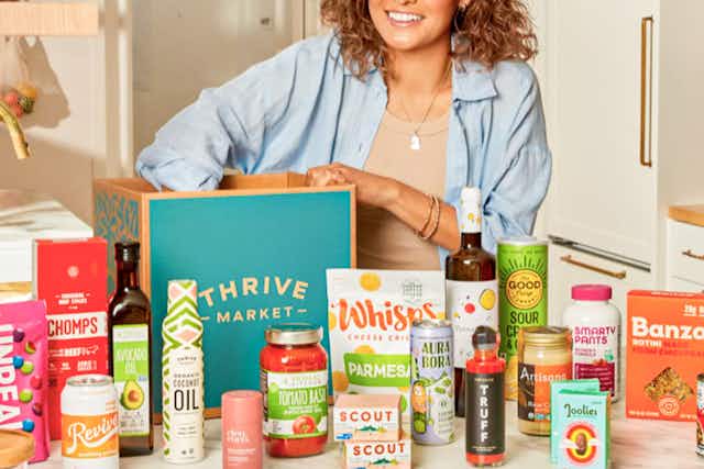 Get 20% Off First Healthy Grocery Delivery With Thrive Market + Free Gift card image