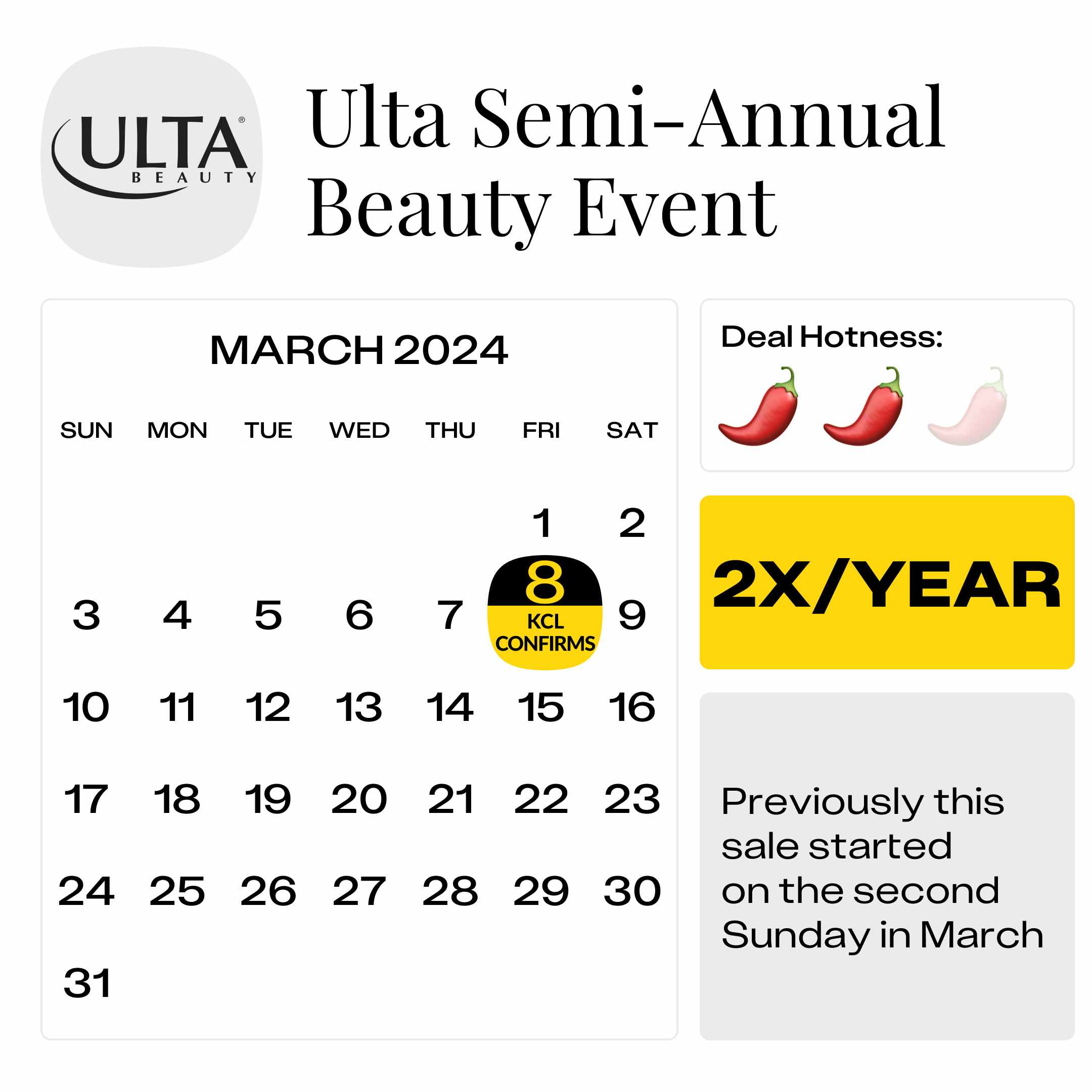 Ulta SemiAnnual Beauty Event What Happened to Ulta 21 Days of Beauty