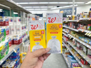 walgreens brand trash bags