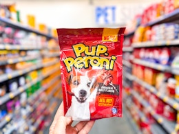 Pup-Peroni Treats on Rollback for $3.48 at Walmart + 1,200 Fetch Points card image