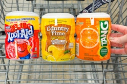 kool aid country time tang drink mixes in shopping cart