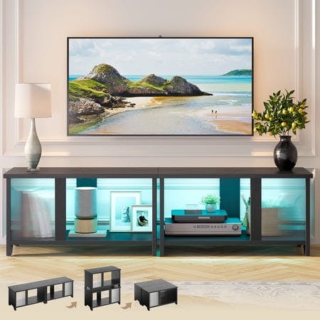 LED TV Stand with Storage