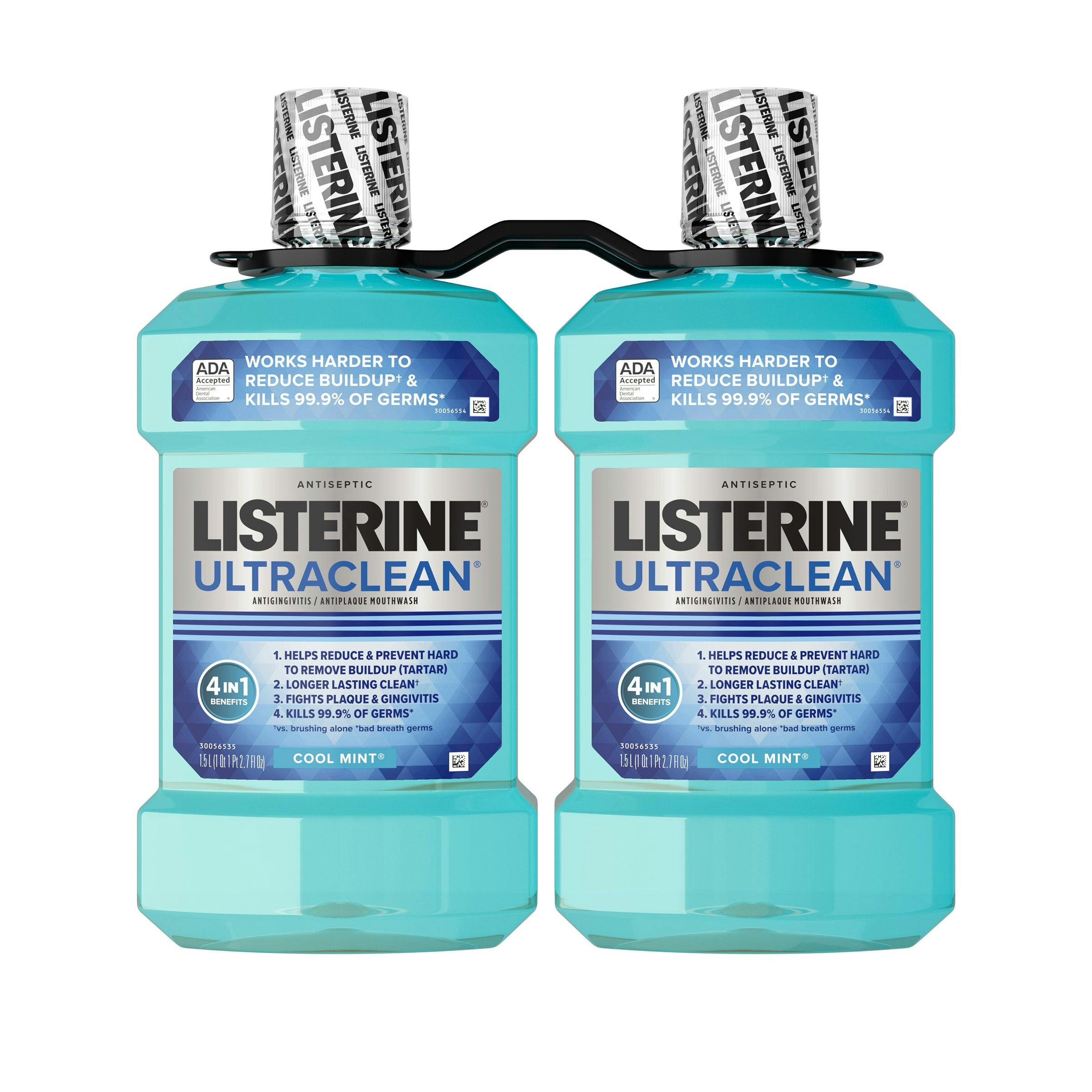 Listerine UltraClean Mouthwash 2-Pack