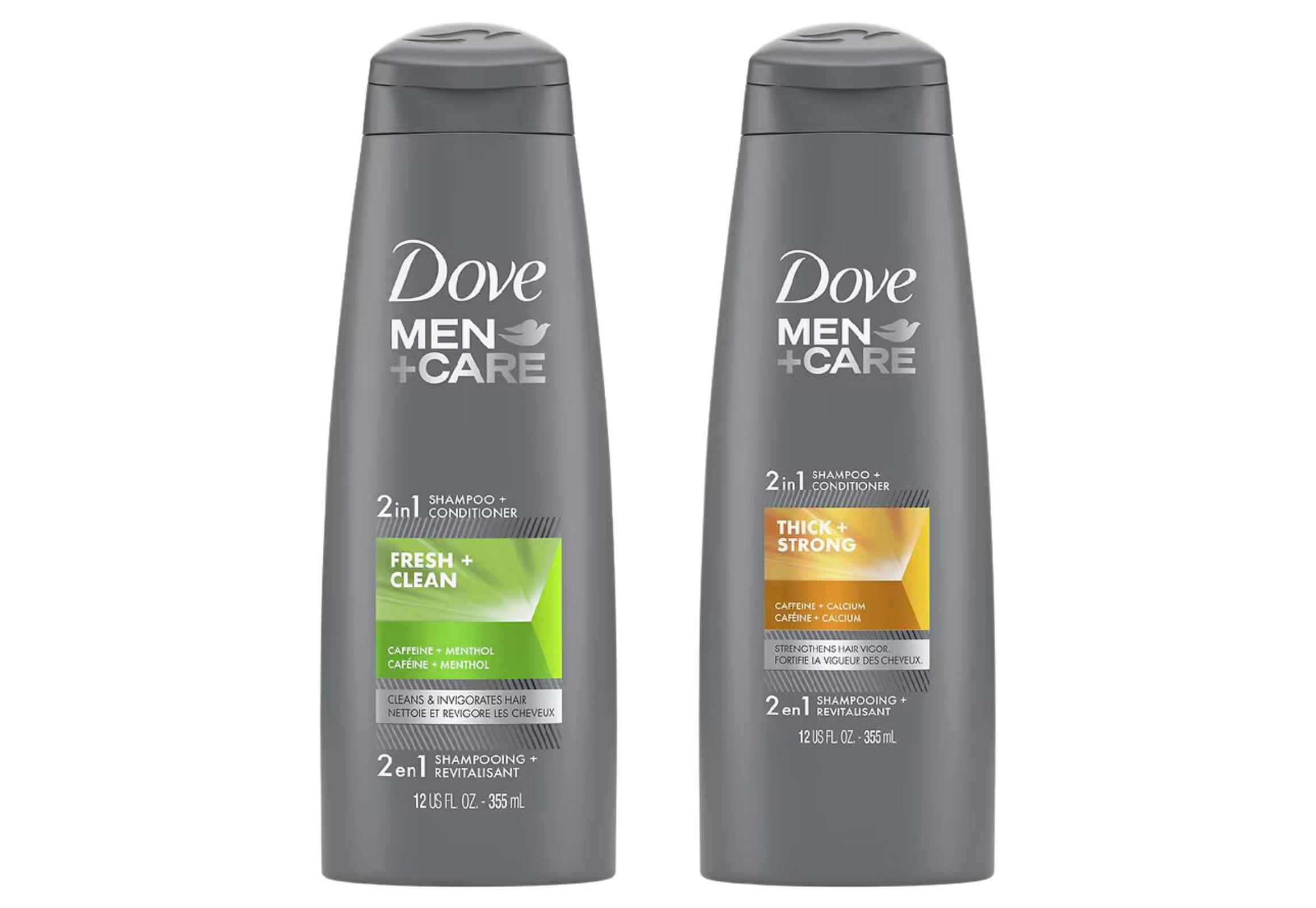 2 Dove Men+Care Hair Care
