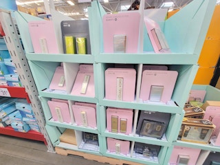 display of michael kors perfumes at sam's club