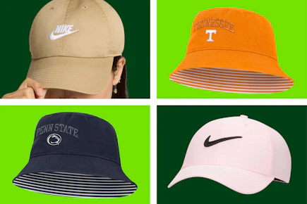 Nike Baseball and Bucket Hats