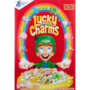 2 Lucky Charms Cereal Boxes