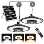 Solar Powered Pendant Light