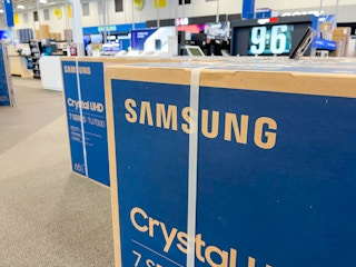 Samsung tv box at Best Buy