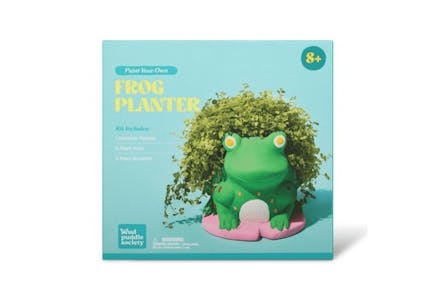 Mud Puddle Society Frog Planter Kit