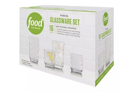 Food Network Glassware Set