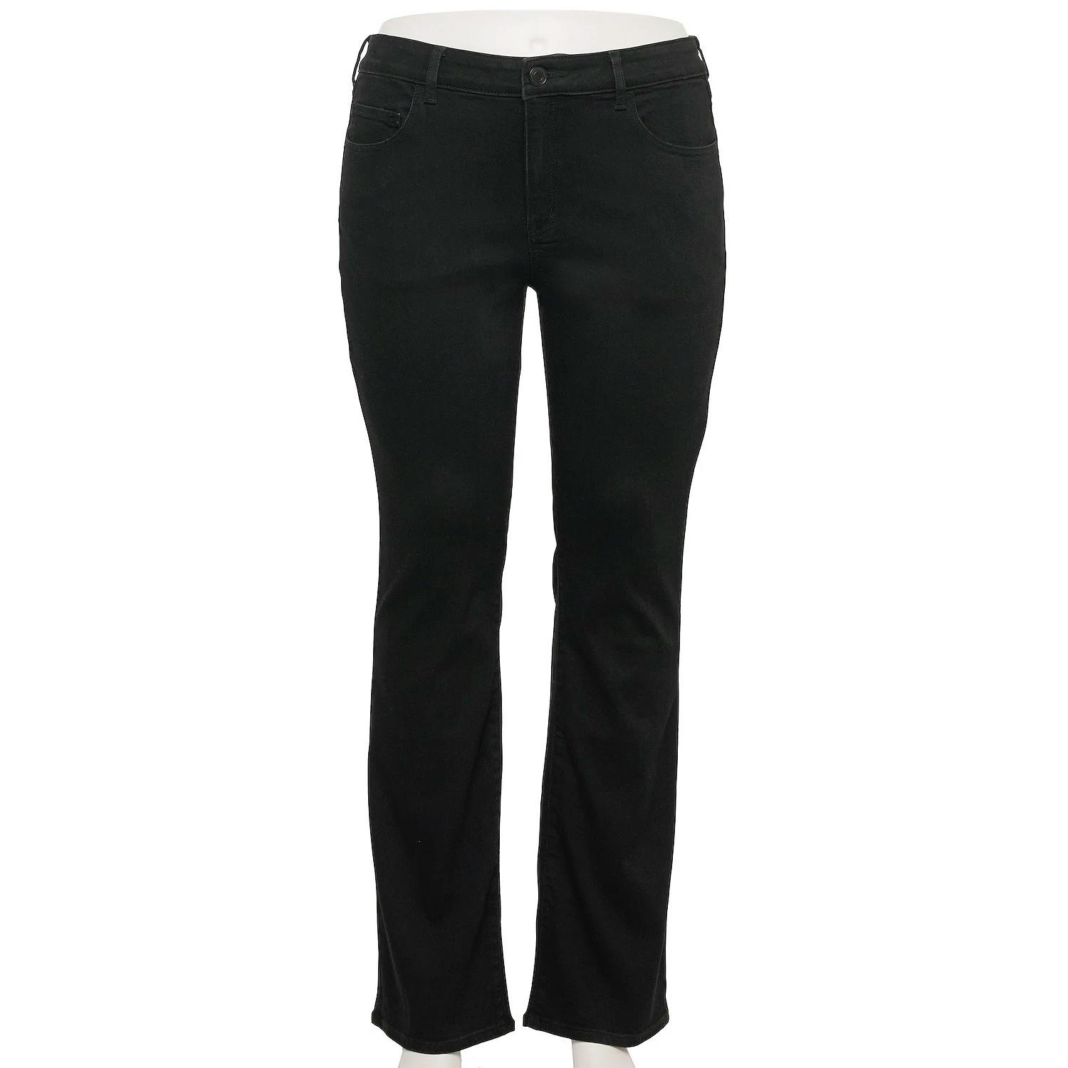 Juniors' Plus Bootcut Jeans