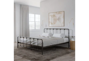 Mainstays Farmhouse King Metal Bed