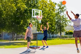 Limited-Time Deal: $57 Basketball Hoop Stand at Walmart (Reg. $150) card image