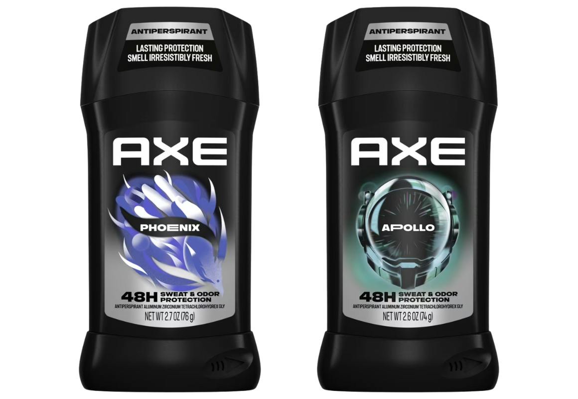 2 AXE Deodorants
