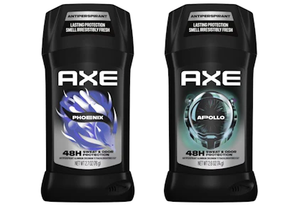 2 AXE Deodorants