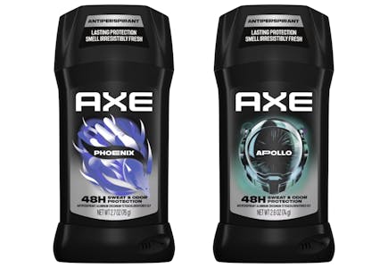 2 AXE Deodorants