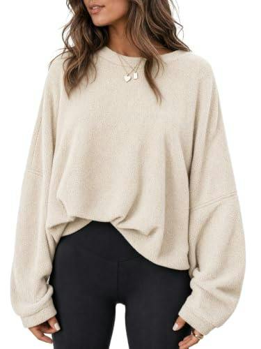 Womens Oversized Fleece Sweatshirt