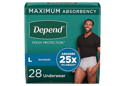 Depend® Underwear