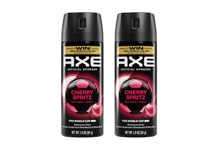 2 AXE Body Sprays