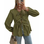 Women's Peplum Blouse