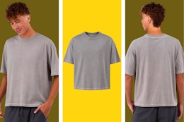Score a Men's Boxy Tee From Just $4.52 at Walmart While Supplies Last card image