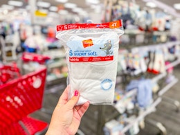 Hanes Toddler T-shirt 5-Pack, Only $6.26 at Target ($1.25 per Tee) card image