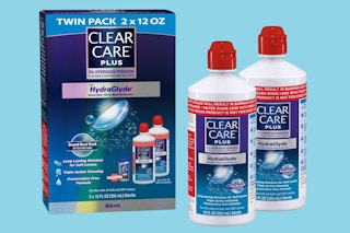 Clear Care Cleaning Solutions Packaging