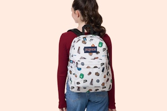 a teen wearing a backpack