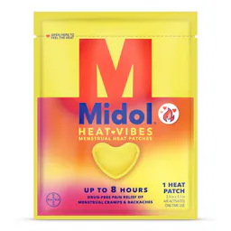 2 Midol Heat Vibes Heat Patches