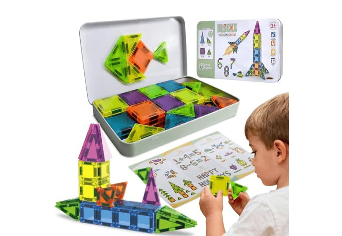 Mini Magnetic Tile Set