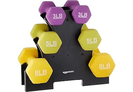 Amazon Basics Dumbbell Set