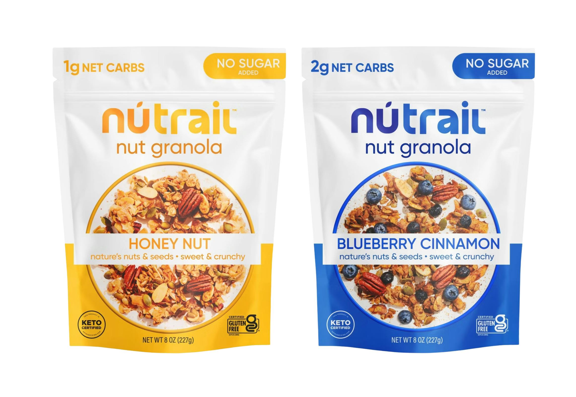 2 NuTrail Nut Granolas