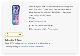 Schick Hydro Silk Dermaplaning Tool